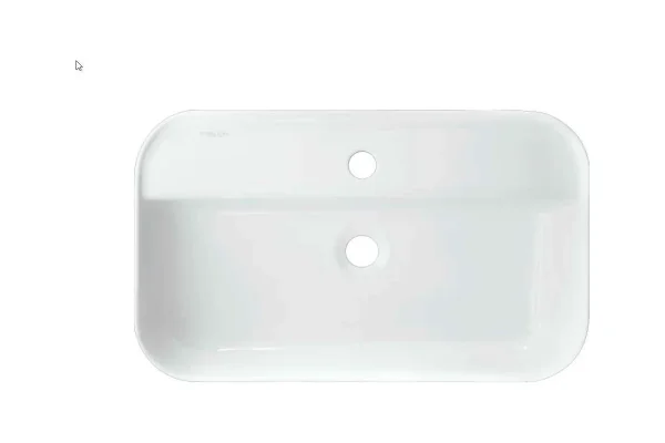 Раковина на столешницу "Sanita Lux Infinity Shelf" белый арт.WB.CT/Infinity/60-C.Shelf/WHT.G/S1
