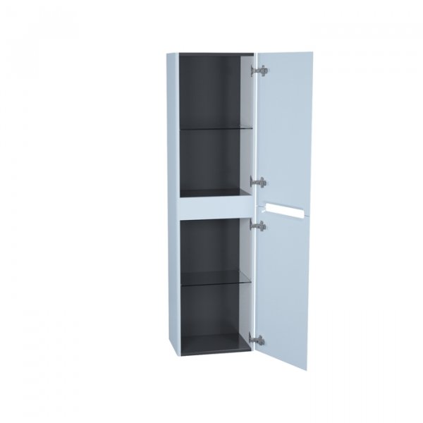Пенал подвесной, 40 см, голубой, Edifice, IDDIS EDI40B0i97,