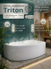 Ванна акрил. Triton "Изабель 1700*1000" правая, со с/переливом