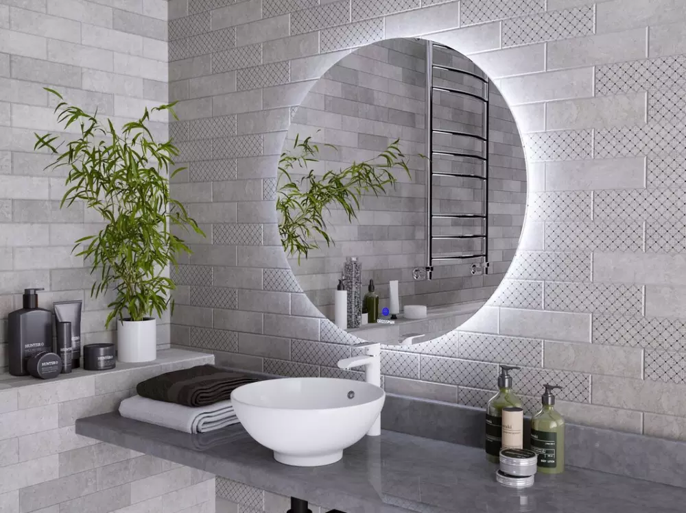 Зеркало COSMO-промо (700*700*45) LED с сенсорным выкл.