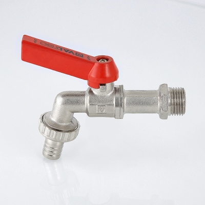 Кран шар. водоразборный (с носиком) 3/4" ValTec (VT.051.N.05)