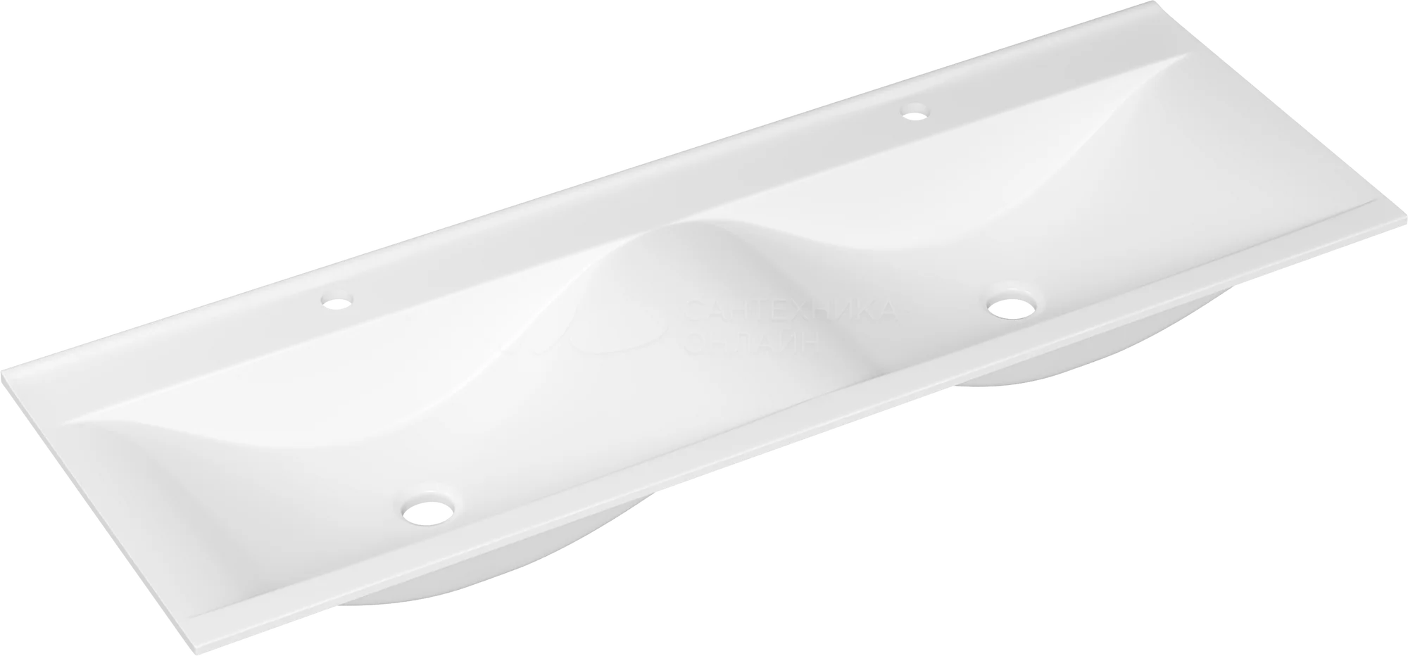 Раковина мебельная "MADERA Pulsus 140" цвет белый, арт. rkPUL.140-81