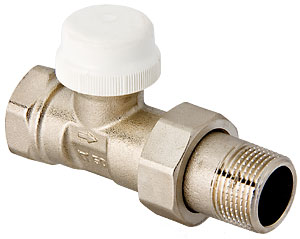 Клапан радиаторный (под термоголовку) VALTEC 1/2" прямой (VT.032.N.04)