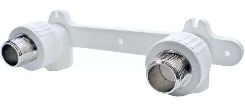 Установочная планка для смесителя РР d20-3/4" нар., нижняя подводка, цельнособрана (10124320)