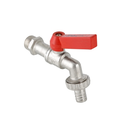 Кран шар. водоразборный (с носиком) 3/4" ValTec (VT.051.N.05)