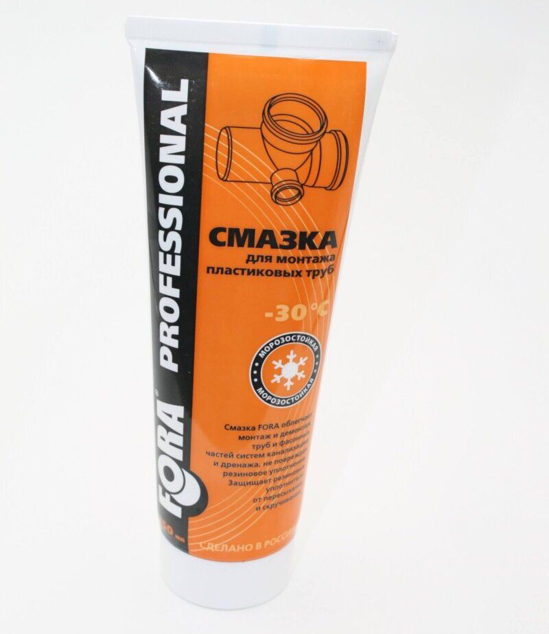 Смазка "FORA" 250 мл для канализации