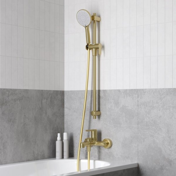 Смеситель ванны IDDIS "Aiger" AIGMG00i02WA золотой матовый