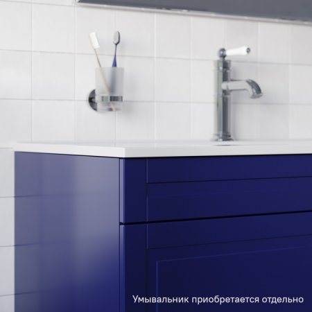 Тумба напольная, 100 см, синий, Oxford, IDDIS OXF10N1i95,