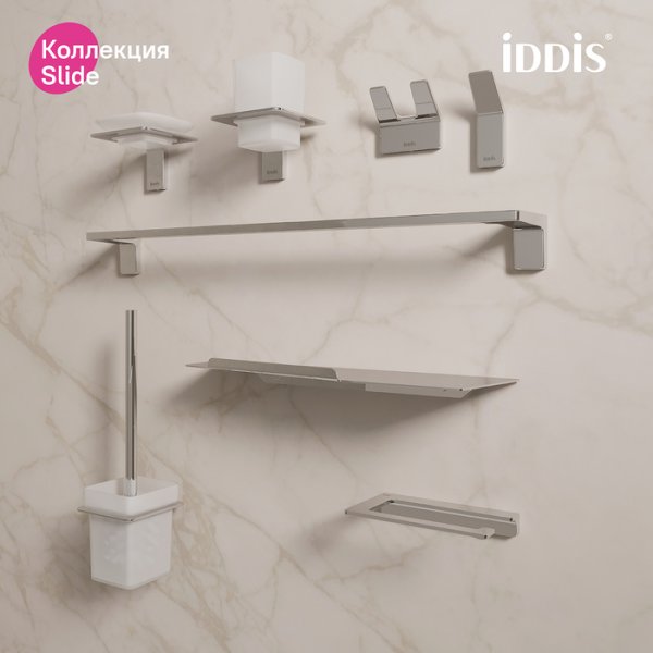 Держатель зубных щеток с 1 стаканом "IDDIS Slide" SLISCG1i45