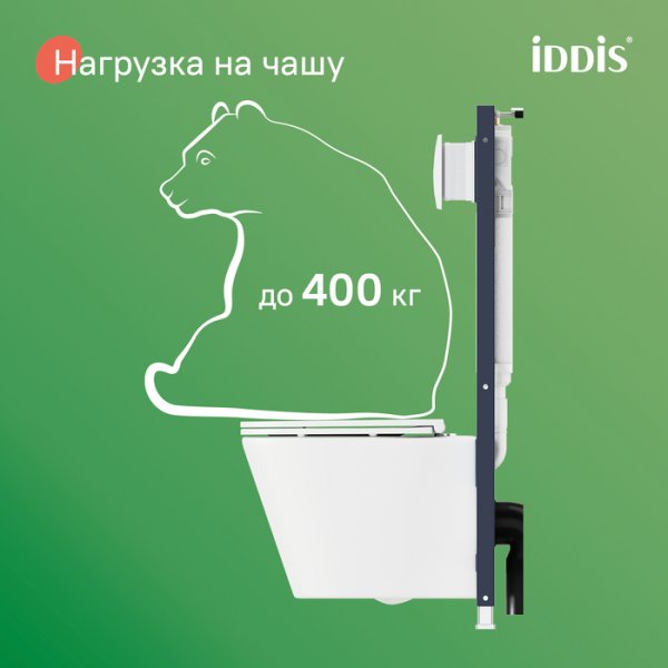 Комплект 3в1: подвесной унитаз, инсталляция и клавиша смыва белая, Basic, ID BASC030i73,