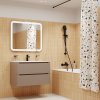 Смеситель для ванны, черный, Ray, ID RAYBL02i02WA,