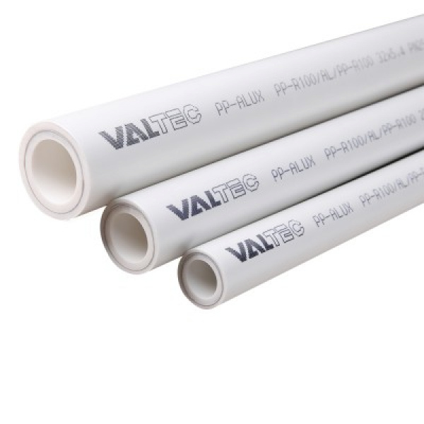 Труба VALTEC армир. алюм. PP-ALUX PN25 (D20) (VTp.700.AL25.20)