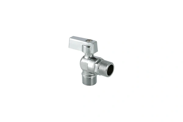 Кран-вентиль угловой 1/2"ш-1/2"ш хром