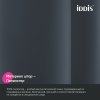 Штора для ванны "IDDIS" 200*180 см, полиэстер серый BS01P18i11