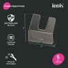 Крючок двойной "IDDIS Slide" SLIGM20i41 графит