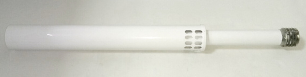 Дымоходная труба коаксиальная 1,1 м d60/100 с наконечником Baxi KHG714136110 ( анти лед)