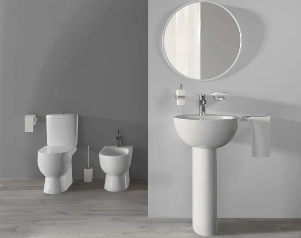 Компакт "Sanita Luxe Art Comfort" с сиденьем из дюропласта, микр-т (Самара)
