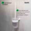 Ершик, нержавеющая сталь, Petite, белый матовый, ID PETWTSGi47,