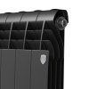 Радиатор биметаллический Royal Thermo BiLiner 500 (Noir Sable - чёрный) (1 секция)
