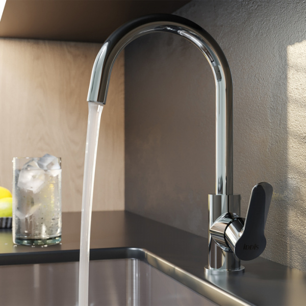 Смеситель кухни с каналом для фильтр.воды IDDIS "Cuba"  арт.CUBSBFJi05