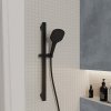 Лейка для душа, черная матовая, 3F, Ideal Spa, MI ILS3FB0M18,