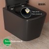 Унитаз подвесной "IDDIS" Bild BILR2BMi25 цвет черный матовый