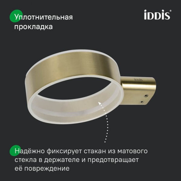 Стакан для зубных щеток, нержавеющая сталь, Petite, золото матовое, ID PETG0SGi45,