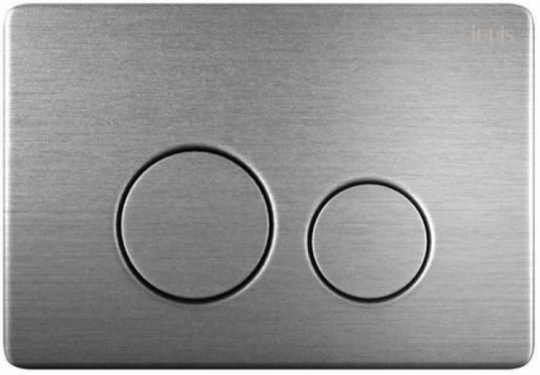 Клавиша смыва, универсальная "IDDIS Unisteel" арт.UNS10S0i77 нержавеющая сталь