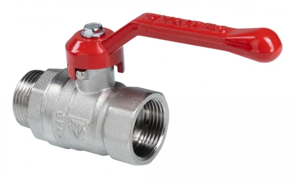 Кран шаровой VALTEC СТАНДАРТ, ГОСТ, рукоятка 1/2", вн.-нар. (PN40) (VT.121.N.04), Россия