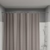 Карниз для ванной комнаты, 110-200 см, серый, ID SRC0120i14,