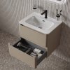 Тумба с умывальником, подвесная, 60 см, капучино, Edifice, ID EDI60C0i95K,