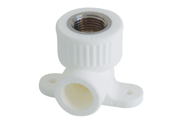 Угольник комбинированный с креплением 20-1/2" (в.р.) (Tebo)