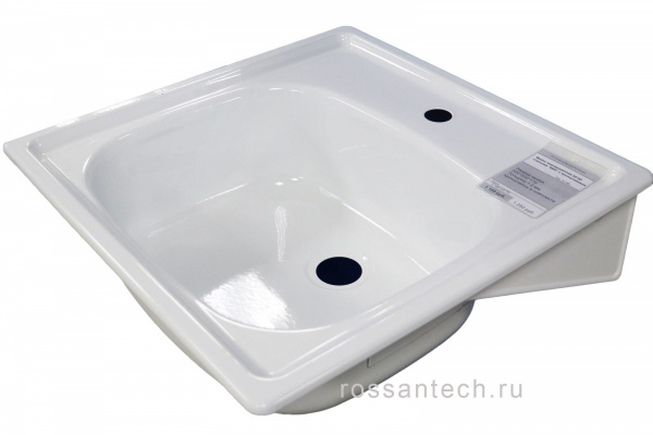 Мойка эмалированная 50*50 стальная "ВИЗ" с кронштейнами