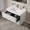 Тумба с умывальником, подвесная, 80 см, белый, Oxford Neo, ID OXN80W0i95K,