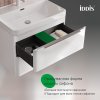 Тумба с умывальником, подвесная, 70 см, белый, Cloud X, ID CLX70W0i95K,
