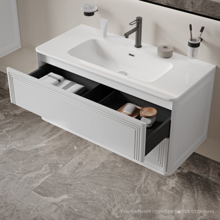 Тумба подвесная, 100 см, белый, Oxford Neo, ID OXN10W0i95,