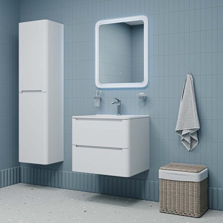 Тумба с умывальником, подвесная "IDDIS Edifice 60" цвет белый арт.EDI60W0i95K
