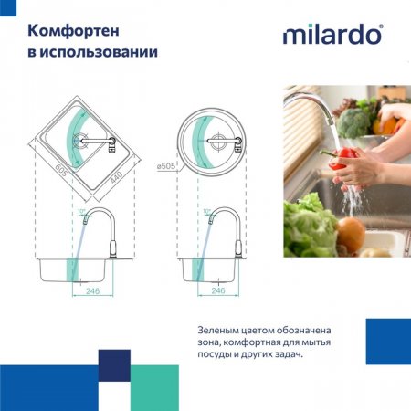 Смеситель для кухни с каналом для фильтрованной воды, графит, Rora, Mi RORGMFJM05,