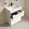 Тумба с умывальником, напольная, 60 см, белый, Ray, ID RAY60WFi95K,