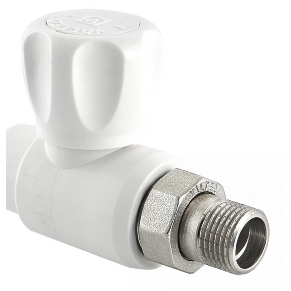 Кран полипропиленовый VALTEC со сгоном прямой 25х3/4" (VTp.717.0.02505)