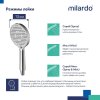 Лейка для душа, 3F, Ideal Spa, MI ILS3FCRM18,