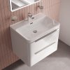 Тумба с умывальником, подвесная, 70 см, белый, Cloud X, ID CLX70W0i95K,