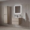 Тумба с умывальником, подвесная, 60 см, капучино, Edifice, ID EDI60C0i95K,