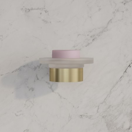 Мыльница, нержавеющая сталь, Petite, золото матовое, ID PETG0SGi42,