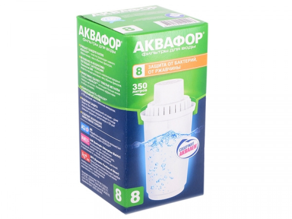 Картридж "Аквафор В-100-8" антихлорирование с увеличенным ресурсом