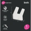 Крючок двойной "IDDIS Slide" белый матовый SLIWT20i41