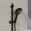 Лейка для душа, черная матовая, 3F, Ideal Spa, MI ILS3FBRM18,