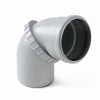Отвод d50 поворотный  (Политрон)