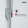 Держатель для лейки, глянцевый хром, Optima Home, ID 090CP4Fi53,