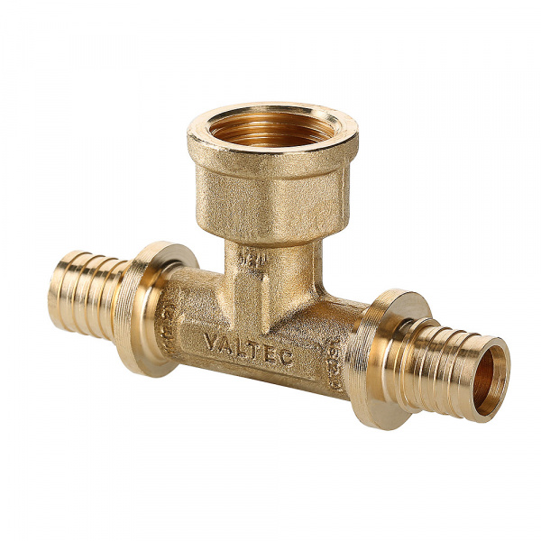Тройник надвижной с переходом на вн.р. VALTEC, 20(2,8) х 1/2" х 20(2,8) (VTm.432.BG.200420)